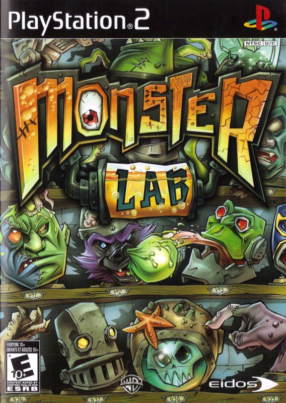Monster Lab box art for Playstation 2